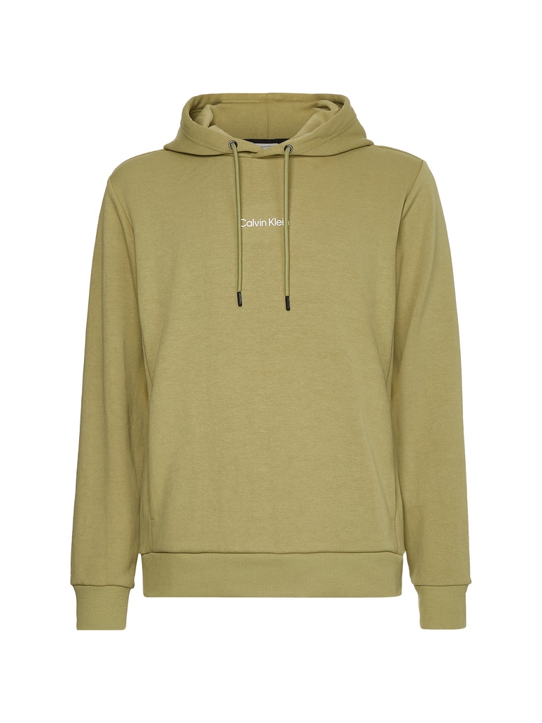 Calvin bequem HOODIE INTERLOCK kaufen white Sweatshirt Herren MICRO bei online bright LOGO Klein