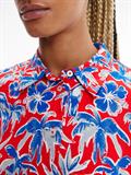 island scarf red