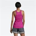 Italian army ultra slim tank top wmn fuchsia red