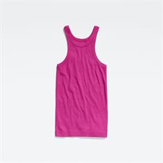 Italian army ultra slim tank top wmn fuchsia red