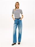 ivory petal-dark n navy stp