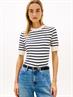 ivory petal-dark n navy stp