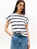 ivory silk-dark night navy stp