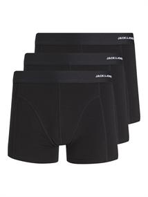 JACBASIC BAMBOO TRUNKS 3 PACK NOOS black