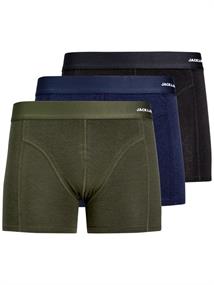 JACBASIC BAMBOO TRUNKS 3 PACK NOOS forest night