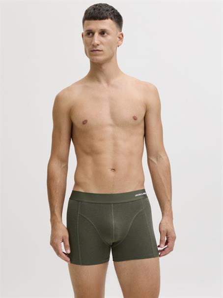 JACBASIC BAMBOO TRUNKS 3 PACK NOOS forest night