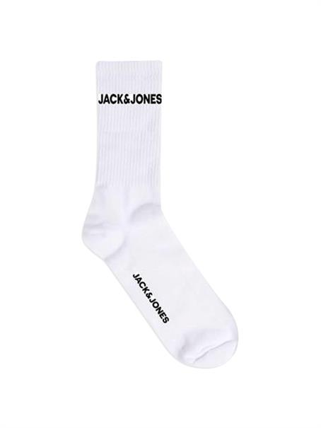 JACBASIC LOGO TENNIS SOCK 5 PACK NOOS white