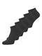 JACDONGO SOCKS 5 PACK NOOS black
