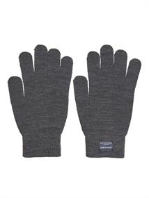 JACHENRY KNIT GLOVES dark grey melange