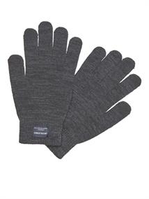 JACHENRY KNIT GLOVES dark grey melange