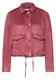 Jacke aus Velours mit Knopfleiste dark clouded blush