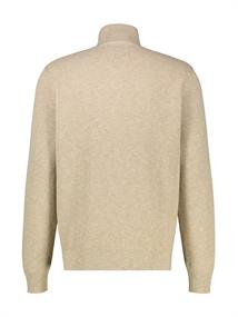 JACKE FULLZIP gravel beige melange