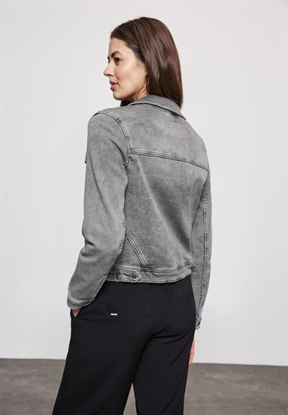 Jacke im Jeans-Look grey random washed