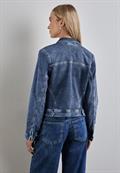 Jacke im Jeans-Look soft medium washed
