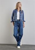 Jacke im Jeans-Look soft medium washed
