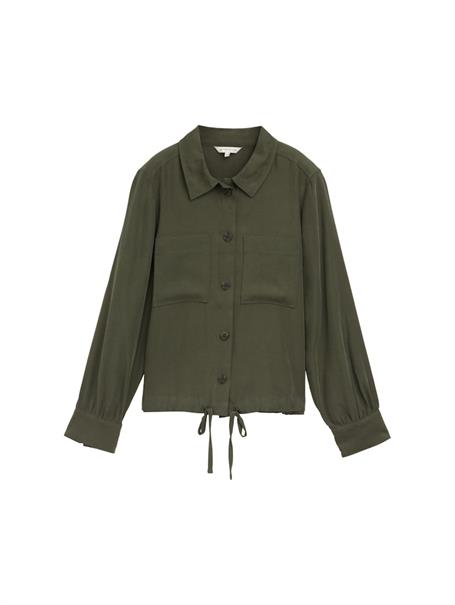 Jacke im Utility-Look deep forest green