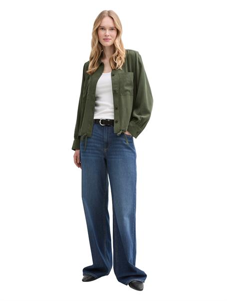 Jacke im Utility-Look deep forest green