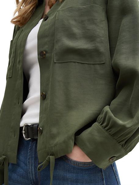 Jacke im Utility-Look deep forest green