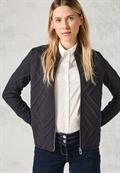 Jacke mit 3D Strukturmuster deep charcoal grey