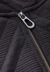 Jacke mit 3D Strukturmuster deep charcoal grey