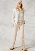 Jacke mit 3D Strukturmuster vanilla white