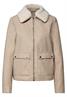 Jacke mit abnehmbarem Kragen soft sand mel.