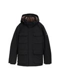 Jacke mit abnehmbarer Kapuze black