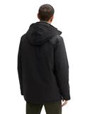 Jacke mit abnehmbarer Kapuze black