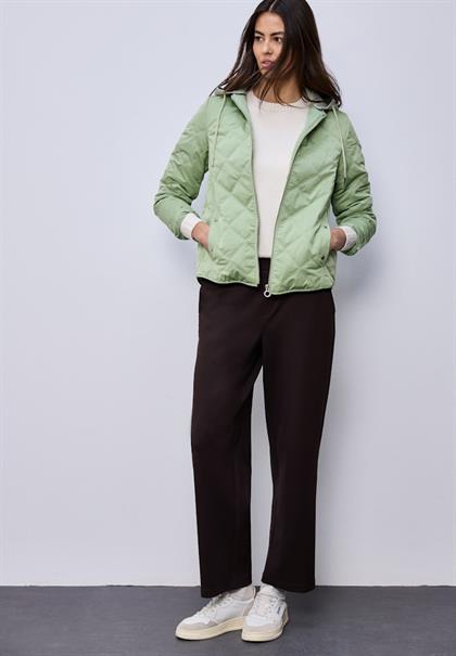 Jacke mit abnehmbarer Kapuze bright pistachio