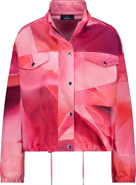 Jacke mit Allover-Muster spring flower gemustert