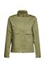 Jacke mit dekorativen Patten light khaki