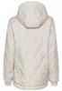 Jacke mit Diamant Steppung pearl