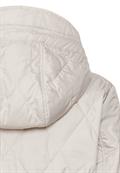 Jacke mit Diamant Steppung pearl
