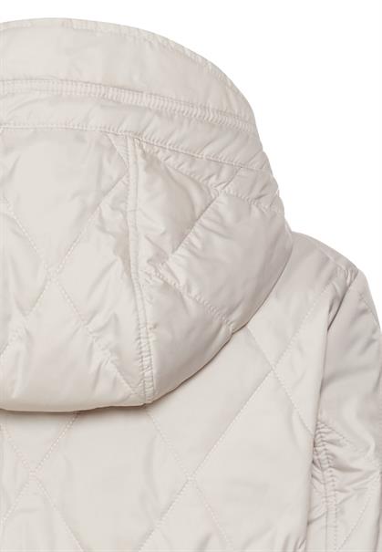 Jacke mit Diamant Steppung pearl