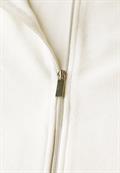 Jacke mit feiner Struktur off white