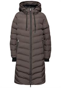 Jacke mit geklebten Nähten nomad brown