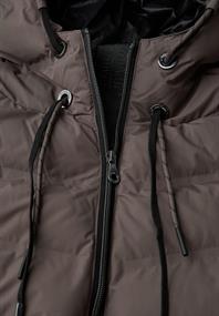 Jacke mit geklebten Nähten nomad brown