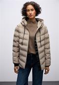 Jacke mit geklebten Nähten smooth champagne