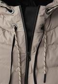Jacke mit geklebten Nähten smooth champagne