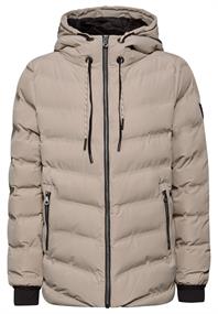 Jacke mit geklebten Nähten smooth champagne