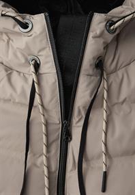 Jacke mit geklebten Nähten smooth champagne