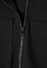 Jacke mit Hemdkragen und Brusttaschen black