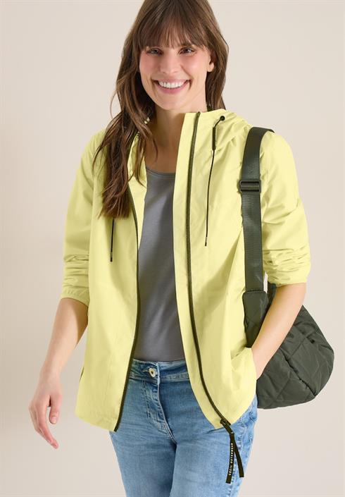 jacke-mit-kapuze-und-tunnelzug-iced-yellow