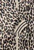 Jacke mit Leo-Muster black