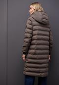 Jacke mit moderner Steppung nomad brown