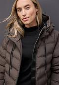 Jacke mit moderner Steppung nomad brown