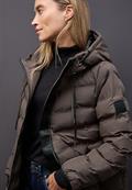 Jacke mit moderner Steppung nomad brown