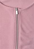 Jacke mit Rundhals in Cord-Optik vintage blush
