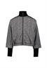 Jacke mit Stehkragen blackcream