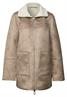 Jacke mit Teddy-Details reef sand